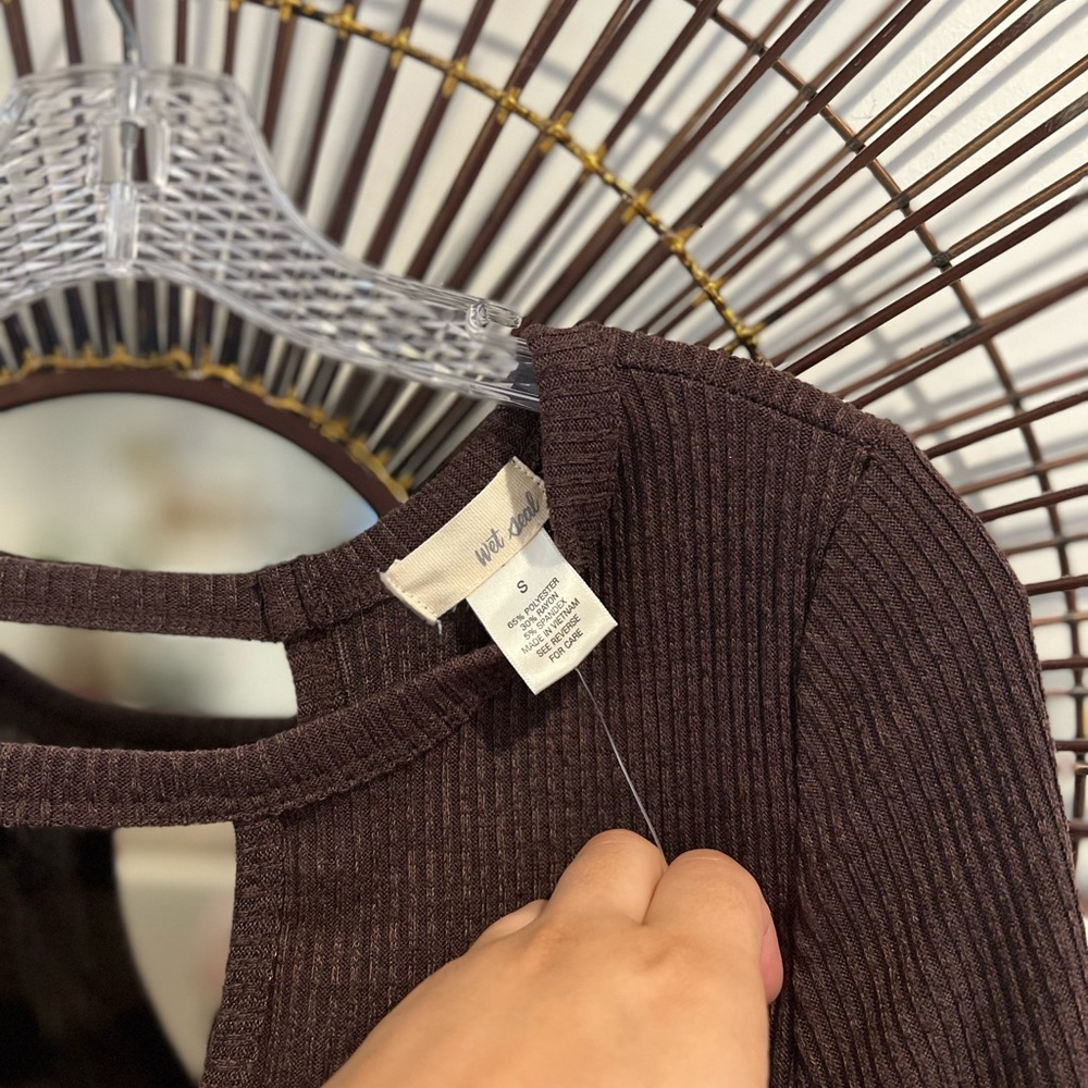 NWT Ribbed Sweater Dress - Picture 5 of 6